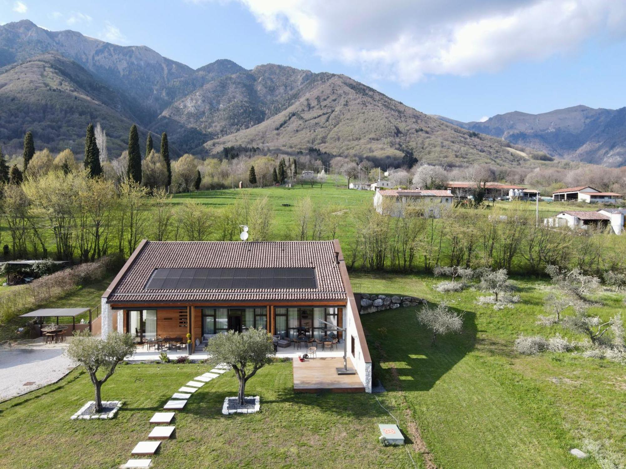 Вилла Mezzo Ciel Crespano del Grappa Экстерьер фото